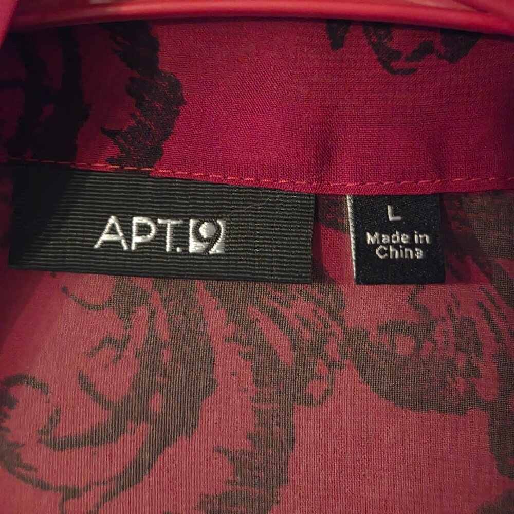 Large Apt.9 Sheer Cardigan - Picture 3 of 4